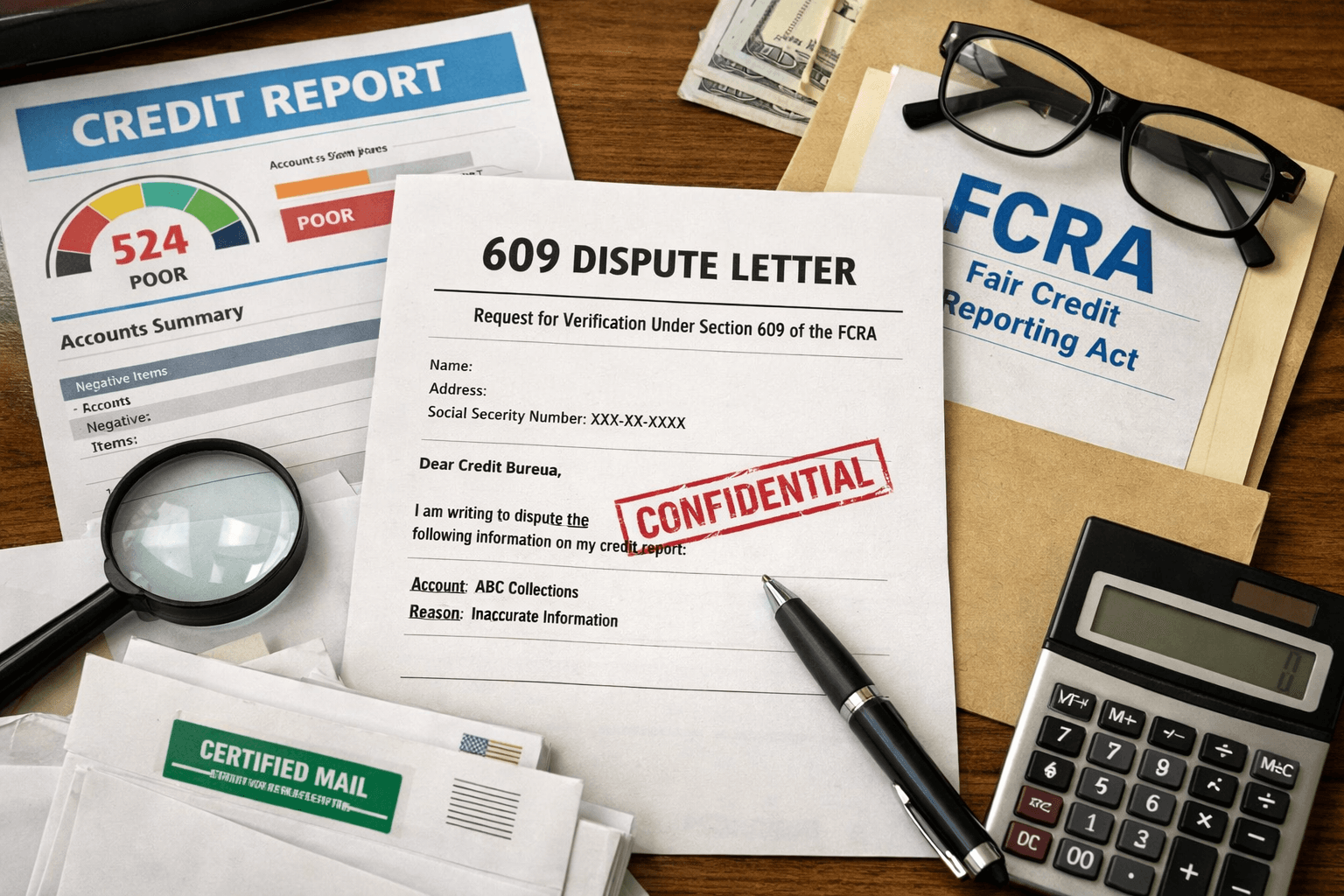 The 609 Dispute Letter: Separating Fact from Fiction