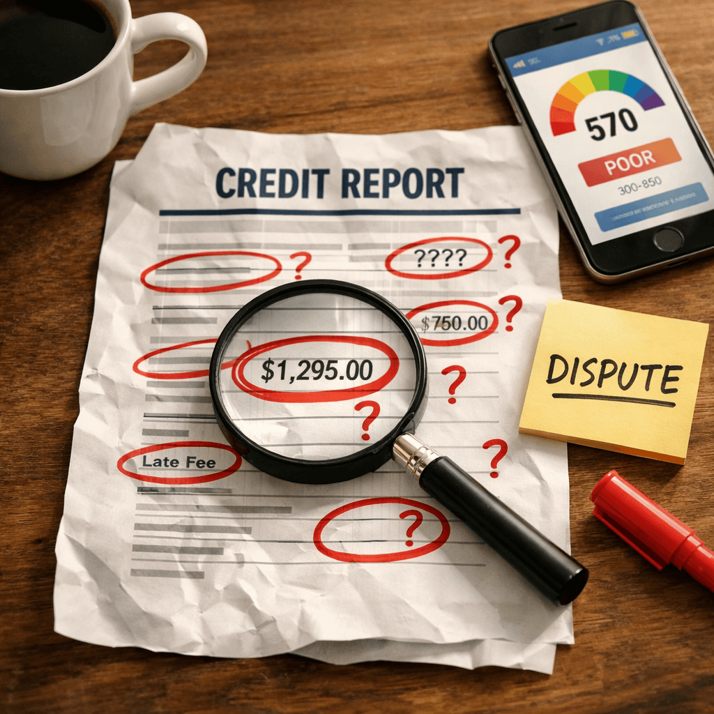 7 Common Credit Report Errors That Are Hurting Your Score (And How to Dispute Them)